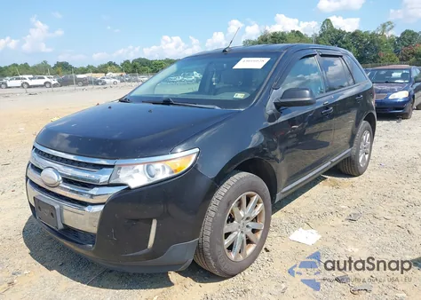 2012 Ford Edge Sel из США, поврежденный, VIN 2FMDK4JC7CBA94730